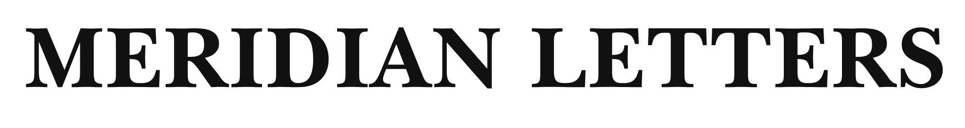 Meridian Letters